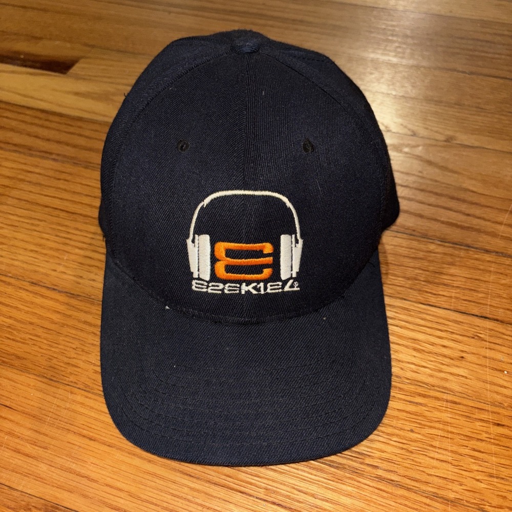 Vintage Y2K‎ Ezekiel Skateboards Hat Black Flex Fit